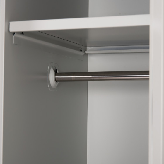 METAL TRIPLE LOCKER WITH KEYLOCKS ALTONA HM5634.11 GREY 90x45x185Hcm.