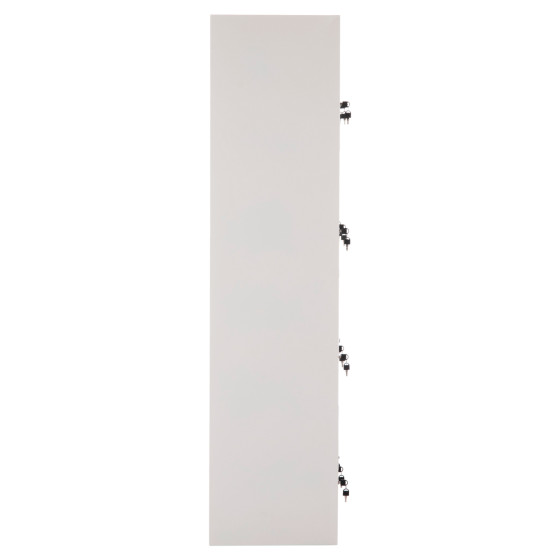 LOCKER METALLIC WITH 12 CABINETS WITH KEY LOCKS BEXLEY HM5637.11 LIGHT GREY 90x45x185Hcm.