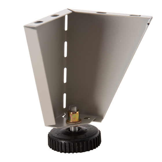 SET OF 4 REPLACEMENT LEGS WITH HEIGHT ADJUSTERS HM5118 FOR METAL WARDROBES