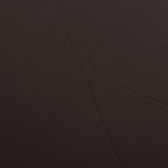ROUND POLYPROPYLENE TABLE TERRIN HM6124.13 BROWN Φ60x75Hcm.