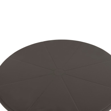 BAR TABLE ROUND TERRIN HM6126.15 POLYPROPYLENE IN DARK OLIVE GREEN Φ60x106Hcm.