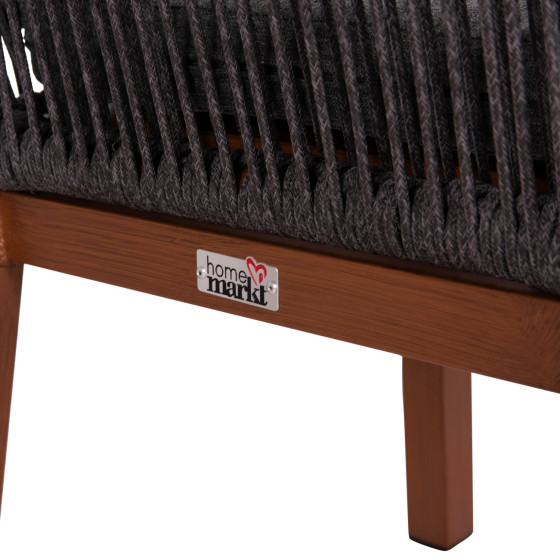 ΚΑΡΕΚΛΑ ΑΛΟΥΜΙΝΙΟΥ HOWARD HM5547.11 ΚΑΦΕ--ΣΧΟΙΝΙ & ΜΑΞΙΛΑΡΙ ΓΚΡΙ 55,5x60x84,5Υεκ