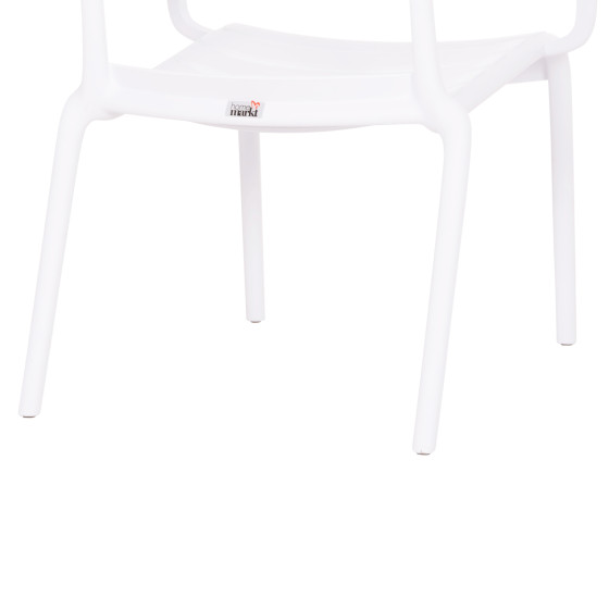 ΠΟΛΥΘΡΟΝΑ ΣΑΛΟΝΙΟΥ ΠΟΛΥΠΡΟΠΥΛΕΝΙΟΥ KORVER HM6333.01 ΛΕΥΚΗ 63.5x65x76Υεκ.