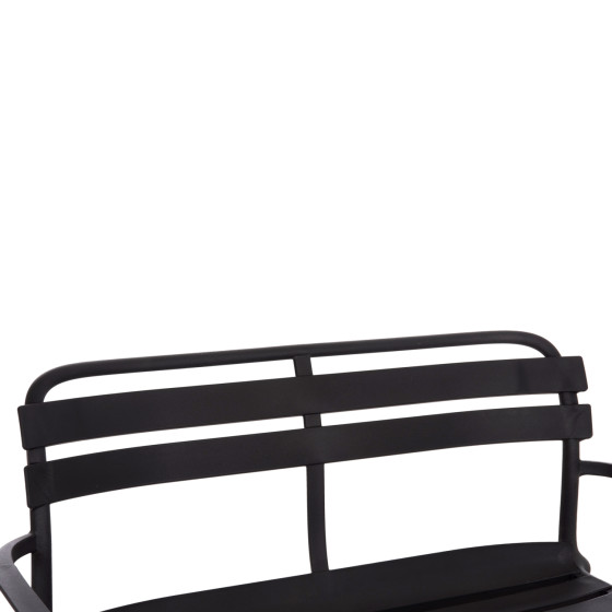 ΠΑΓΚΑΚΙ ΠΟΛΥΠΡΟΠΥΛΕΝΙΟΥ 2ΘΕΣΙΟ KORVER HM6332.02 ΜΑΥΡΟ 113x65x76Υεκ.