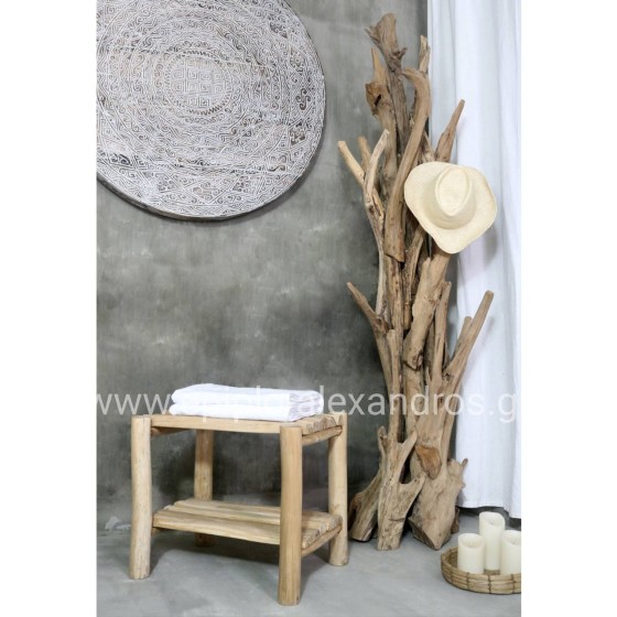 ΚΑΛΟΓΕΡΟΣ HM9367 ΑΠΟ ΜΑΣΙΦ ΞΥΛΟ TEAK ΦΥΣΙΚΟ 36x30x183Υεκ.