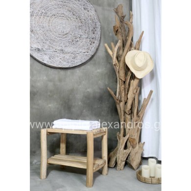 ΚΑΛΟΓΕΡΟΣ HM9367 ΑΠΟ ΜΑΣΙΦ ΞΥΛΟ TEAK ΦΥΣΙΚΟ 36x30x183Υεκ.