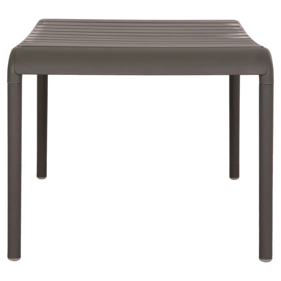OUTDOOR COFFEE TABLE KORVER HM6334.05 POLYPROPYLENE IN DARK OLIVE 100x60x46Hcm.