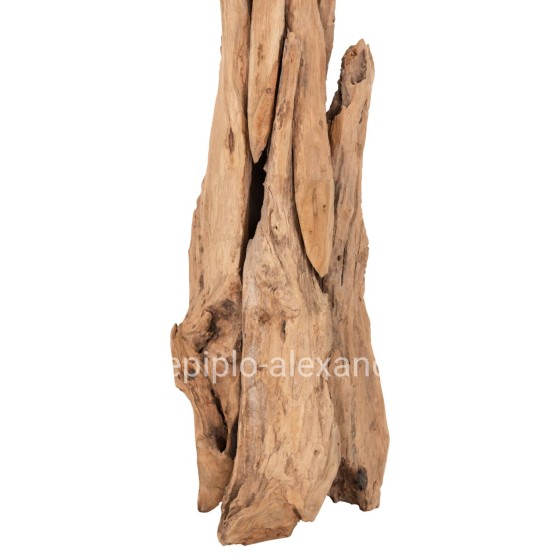 FLOOR STANDING HANGER HM9367 SOLID TEAK NATURAL 36x30x183Hcm.