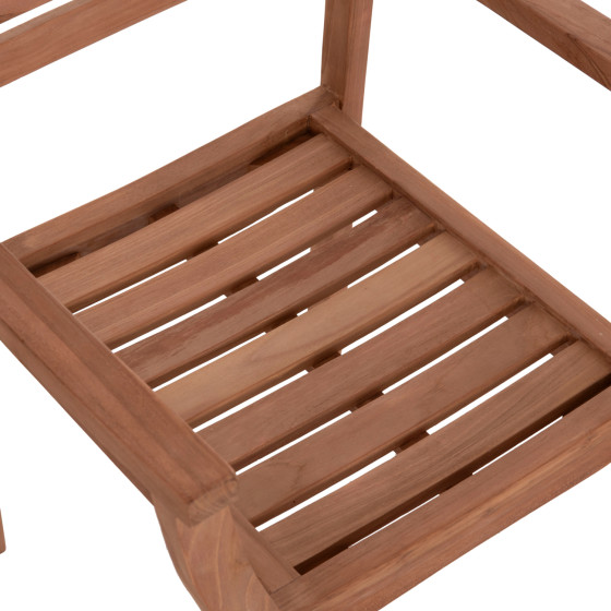 ΠΟΛΥΘΡΟΝΑ ΕΞΩΤ.ΧΩΡΟΥ ERMIONI HM18129 ΞΥΛΟ TEAK--ΦΥΣΙΚΟ ΧΡΩΜΑ 60x59x84Υεκ.