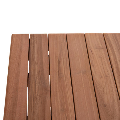 ΕΠΙΦΑΝΕΙΑ ΤΡΑΠΕΖΙΟΥ ΤΕΤΡΑΓΩΝΗ HM18135 ΞΥΛΟ TEAK--ΦΥΣΙΚΟ 60x60x4(πάχος)εκ.