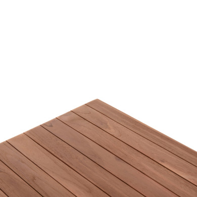 ΕΠΙΦΑΝΕΙΑ ΤΡΑΠΕΖΙΟΥ ΤΕΤΡΑΓΩΝΗ HM18136 ΞΥΛΟ TEAK--ΦΥΣΙΚΟ 70x70x4(πάχος)εκ.