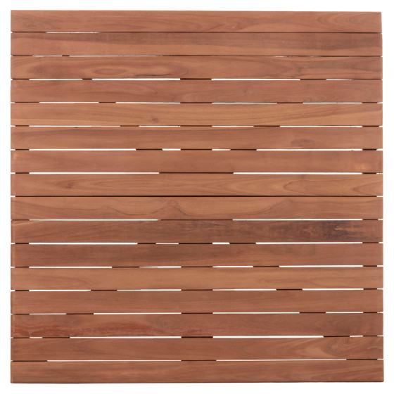 TABLETOP SQUARE HM18137 TEAK WOOD--NATURAL COLOR 80x80x4(thickness)cm.