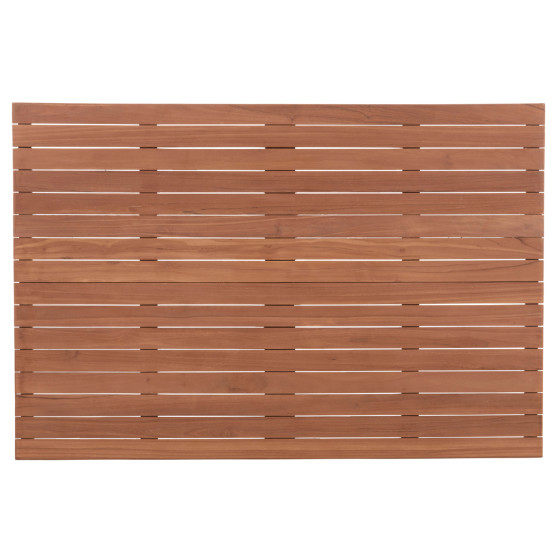 TABLETOP RECTANGULAR HM18138 TEAK WOOD--NATURAL COLOR 120x80x4(thickness)cm.