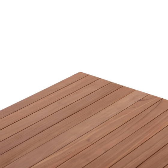 TABLETOP RECTANGULAR HM18138 TEAK WOOD--NATURAL COLOR 120x80x4(thickness)cm.