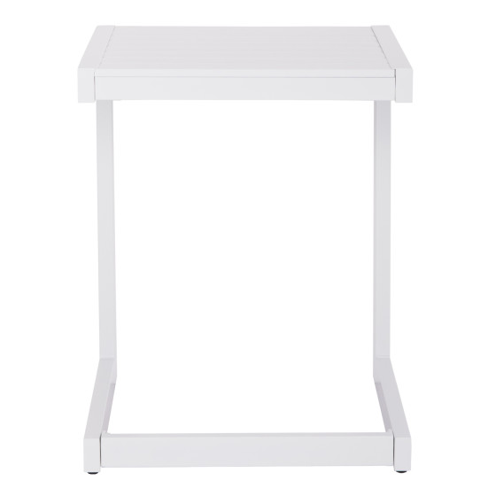 ΤΡΑΠΕΖΑΚΙ ΞΑΠΛΩΣΤΡΑΣ BELLING HM6274.01 ΑΛΟΥΜΙΝΙΟ ΣΕ ΛΕΥΚΟ 42x43x53Υεκ.