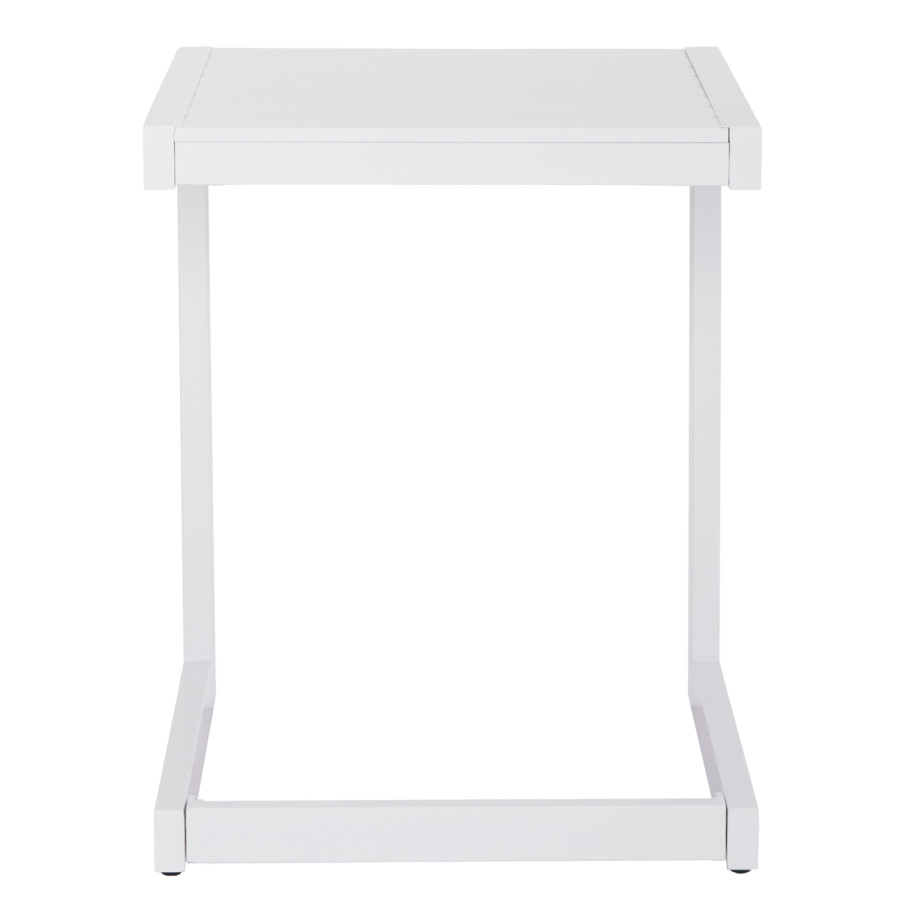 ΤΡΑΠΕΖΑΚΙ ΞΑΠΛΩΣΤΡΑΣ BELLING HM6274.01 ΑΛΟΥΜΙΝΙΟ ΣΕ ΛΕΥΚΟ 42x43x53Υεκ.