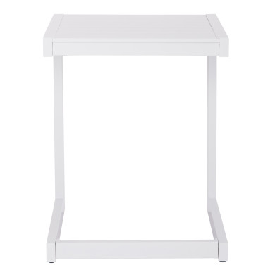 ΤΡΑΠΕΖΑΚΙ ΞΑΠΛΩΣΤΡΑΣ BELLING HM6274.01 ΑΛΟΥΜΙΝΙΟ ΣΕ ΛΕΥΚΟ 42x43x53Υεκ.