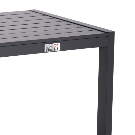 SUNLOUNGER SIDE TABLE BELLING HM6274.03 ALUMINUM IN DARK GREY 42x43x53Hcm.