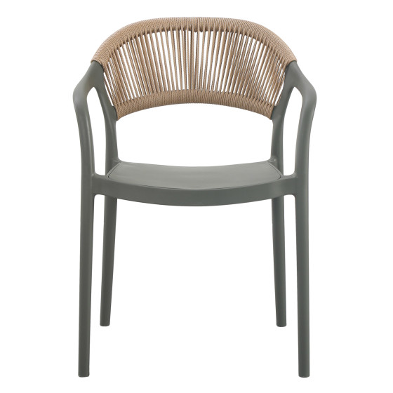 ΠΟΛΥΘΡΟΝΑ ΠΟΛΥΠΡΟΠΥΛΕΝΙΟΥ EVA HM6155.05 OLIVE GREEN--P.P. ΜΠΕΖ ΣΧΟΙΝΙ 56,5x53x80Υεκ.