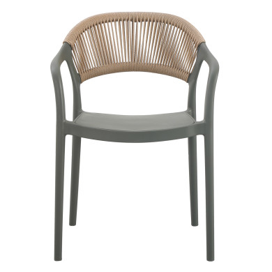 ΠΟΛΥΘΡΟΝΑ ΠΟΛΥΠΡΟΠΥΛΕΝΙΟΥ EVA HM6155.05 OLIVE GREEN--P.P. ΜΠΕΖ ΣΧΟΙΝΙ 56,5x53x80Υεκ.