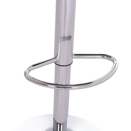 BAR STOOL SWIVEL NEXUS HM209.21 SUSPENSION & BLACK PU 43x47x116Hcm.