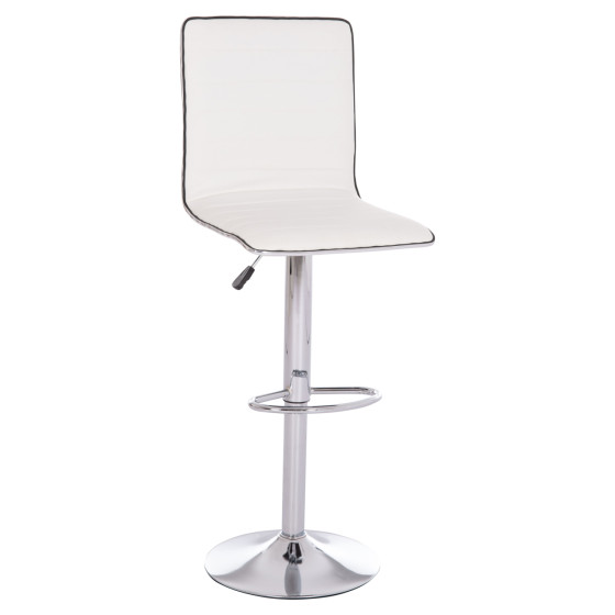 BAR STOOL SWIVEL NEXUS HM209.22 SUSPENSION & WHITE PU 43x47x116Hcm.