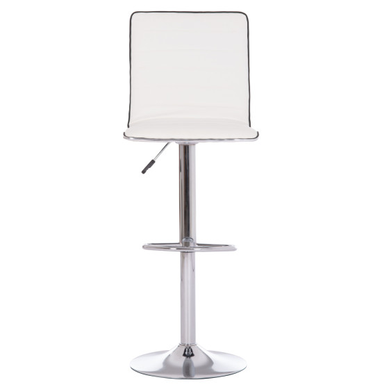 BAR STOOL SWIVEL NEXUS HM209.22 SUSPENSION & WHITE PU 43x47x116Hcm.