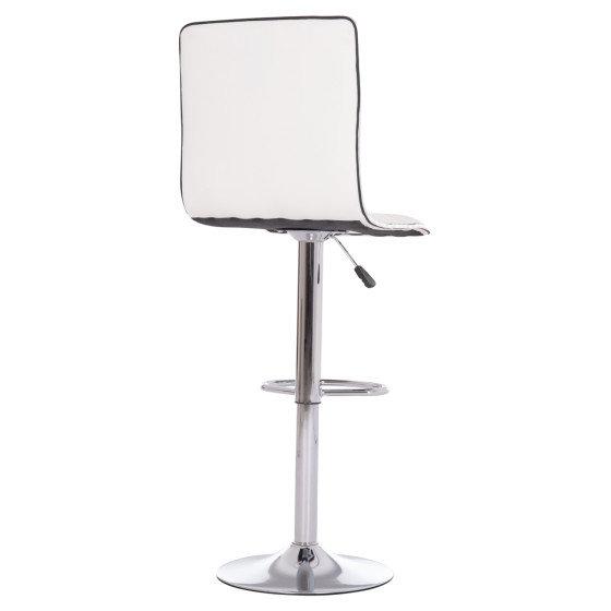 BAR STOOL SWIVEL NEXUS HM209.22 SUSPENSION & WHITE PU 43x47x116Hcm.