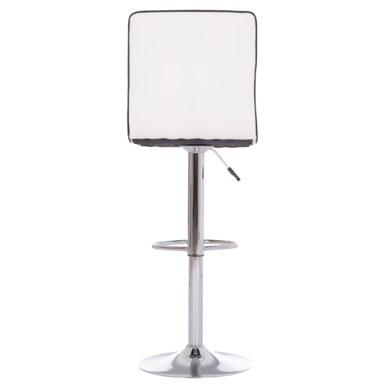BAR STOOL SWIVEL NEXUS HM209.22 SUSPENSION & WHITE PU 43x47x116Hcm.