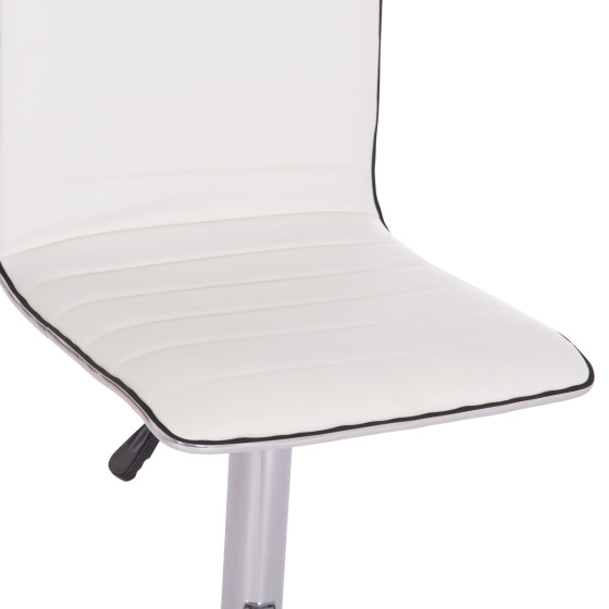 BAR STOOL SWIVEL NEXUS HM209.22 SUSPENSION & WHITE PU 43x47x116Hcm.