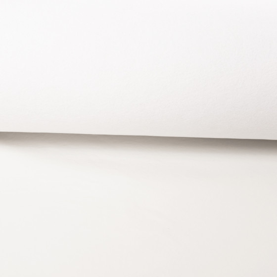 PU LEATHER IN WHITE HM18332.02 147cm. WIDTH