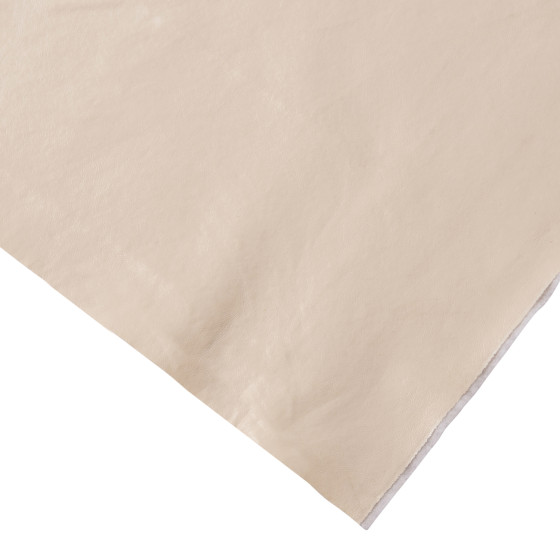 PU LEATHER IN BEIGE COLOR HM18332.03 147cm. WIDTH