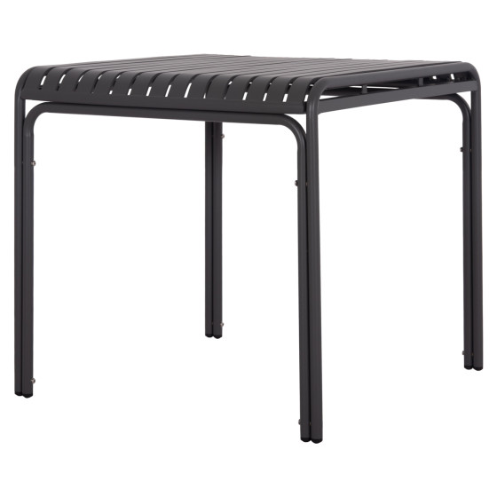 OUTDOOR SQUARE ALUMINUM TABLE RACHEL HM6338.01 GREY COLOR 80x80x76Hcm.