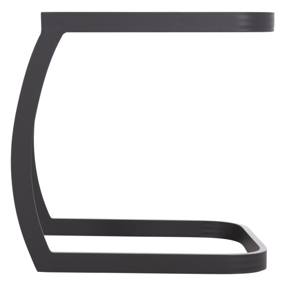 SUNBED SIDE TABLE RICKON HM6324.01 ALUMINUM IN GREY COLOR 45x48x49.5Hcm.