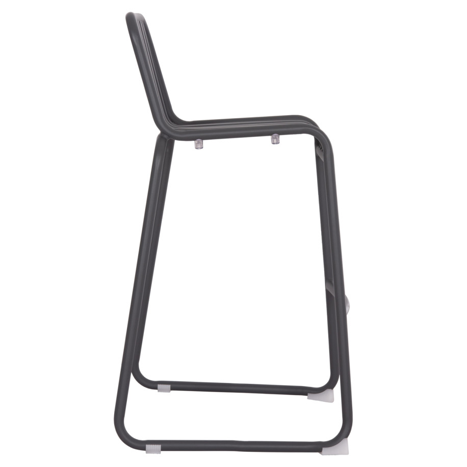 ΣΚΑΜΠΟ ΜΠΑΡ ΑΛΟΥΜΙΝΙΟΥ RACHEL HM6341.01 ΓΚΡΙ 47x56,5x98,5Υεκ.