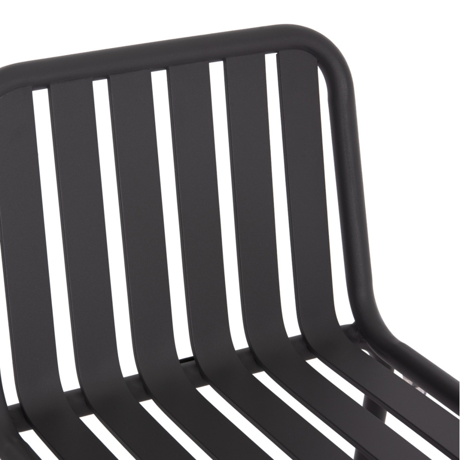 ΣΚΑΜΠΟ ΜΠΑΡ ΑΛΟΥΜΙΝΙΟΥ RACHEL HM6341.01 ΓΚΡΙ 47x56,5x98,5Υεκ.