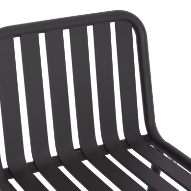 ΣΚΑΜΠΟ ΜΠΑΡ ΑΛΟΥΜΙΝΙΟΥ RACHEL HM6341.01 ΓΚΡΙ 47x56,5x98,5Υεκ.