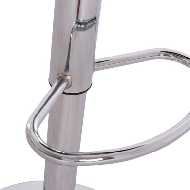 ΣΚΑΜΠO ΜΠΑΡ ΠΕΡΙΣΤΡΕΦΟΜΕΝΟ GANNA HM201.21 ΜΕ ΑΜΟΡΤΙΣΕΡ-ΜΑΥΡΟ PU 44x42x87Υεκ.