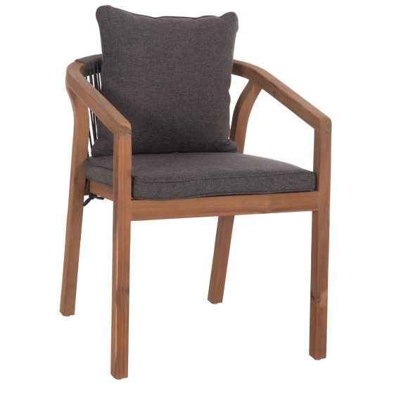 ΠΟΛΥΘΡΟΝΑ CONTREL HM6244.02 ΞΥΛΟ ΑΚΑΚΙΑΣ ΦΥΣΙΚΟ-ΣΧΟΙΝΙ & ΜΑΞΙΛΑΡΙΑ ΓΚΡΙ 58x60x74Υεκ.