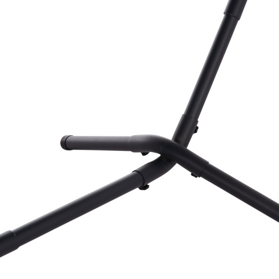 HAMMOCK CRAVE HM6304.02 ANTHRACITE METAL FRAME-BEIGE FABRIC 265x93x105Hcm.