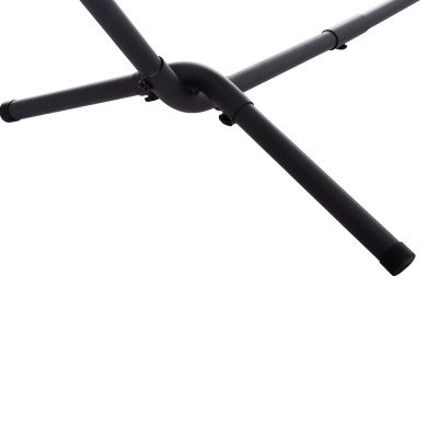 ΑΙΩΡΑ CRAVE HM6304.02 ΑΝΘΡΑΚΙ ΜΕΤΑΛΛΙΚΟΣ ΣΚΕΛΕΤΟΣ--ΜΠΕΖ ΥΦΑΣΜΑ 265x93x105Υεκ