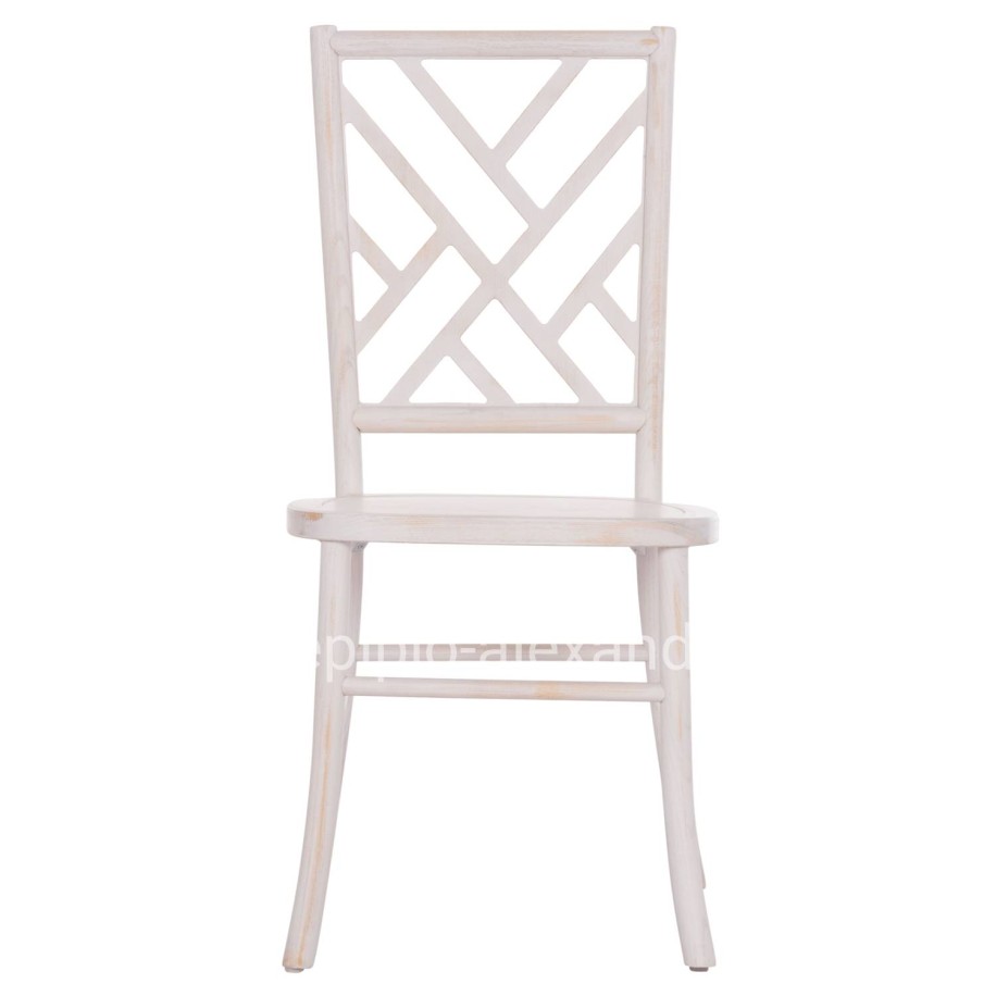 ΚΑΡΕΚΛΑ ΑΠΟ ΞΥΛΟ ΤΟΟΝ WHITE WASH 44.5x48x96Υεκ.HM9410.05