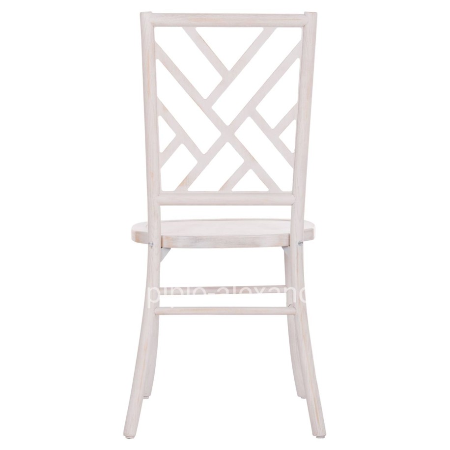 ΚΑΡΕΚΛΑ ΑΠΟ ΞΥΛΟ ΤΟΟΝ WHITE WASH 44.5x48x96Υεκ.HM9410.05