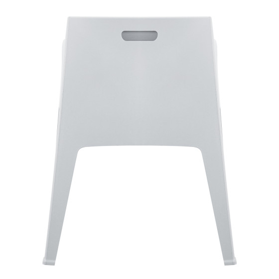 ΠΟΛΥΘΡΟΝΑ ΠΟΛΥΠΡΟΠΥΛΕΝΙΟΥ SLEEK HM6370.01 ΛΕΥΚΗ 68x63x82,5Υεκ.