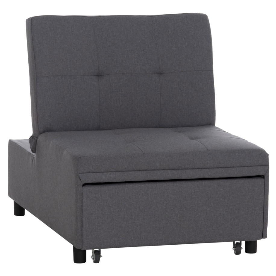 ΠΟΛΥΘΡΟΝΑ-ΚΡΕΒΑΤΙ LIBRE HM3295.01 ΓΚΡΙ ΥΦΑΣΜΑ 75x106x87Υεκ.