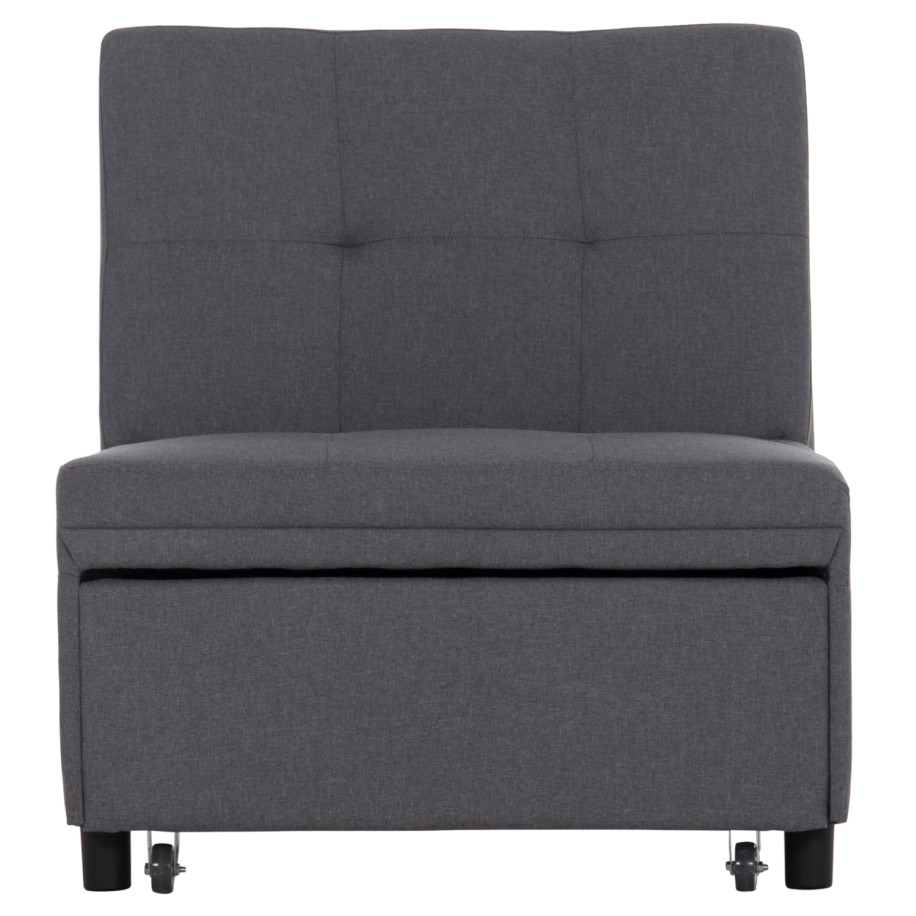 ΠΟΛΥΘΡΟΝΑ-ΚΡΕΒΑΤΙ LIBRE HM3295.01 ΓΚΡΙ ΥΦΑΣΜΑ 75x106x87Υεκ.