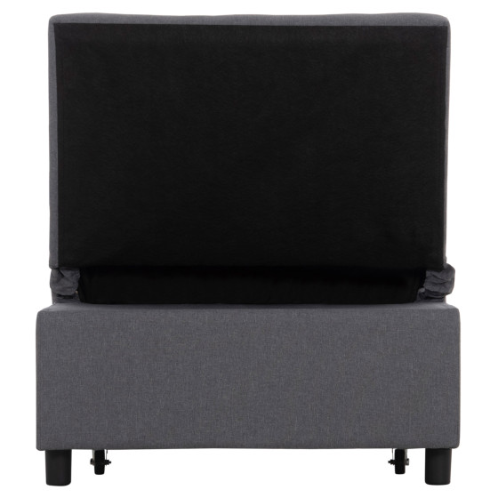 ΠΟΛΥΘΡΟΝΑ-ΚΡΕΒΑΤΙ LIBRE HM3295.01 ΓΚΡΙ ΥΦΑΣΜΑ 75x106x87Υεκ.