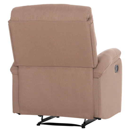 ARMCHAIR RELAX DIONI HM3296.03 BEIGE FABRIC 85x90x100Hcm.