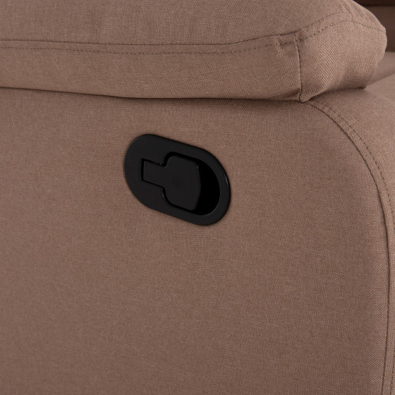 ARMCHAIR RELAX DIONI HM3296.03 BEIGE FABRIC 85x90x100Hcm.