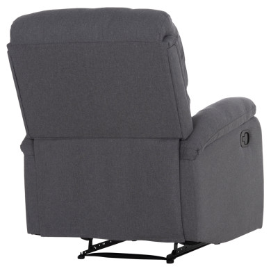 ARMCHAIR RELAX DIONI HM3296.01 GREY FABRIC 85x90x100Hcm.